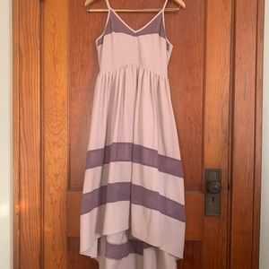High low maxi tank dress